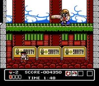 Hammerin Harry sur Nintendo Nes